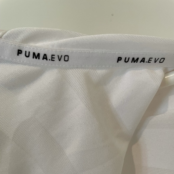 Puma White Lightweight Full-Zip Jacket - Picture 7 of 7